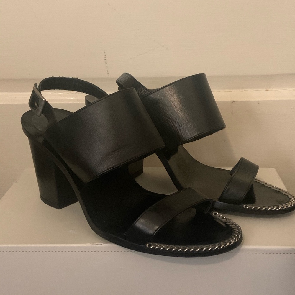 Sandro Paris leather sandals
